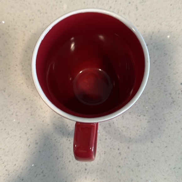 Starbucks red ceramic Coffee Mug - Picture 6 of 7